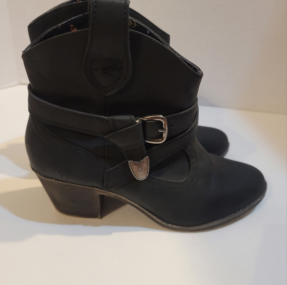 Rocket Dog Women's Black Satire Ankle Boots US Size 10